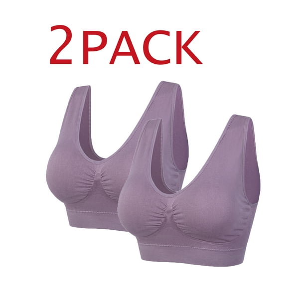 JOJOANS Womens Freedom Padded Sports Bras Seamless U-Back Yoga Bra 4 Packs JOJOANS Womens Freedom Padded Sports Bras Seamless U-Back Yoga Bra 4 Packs